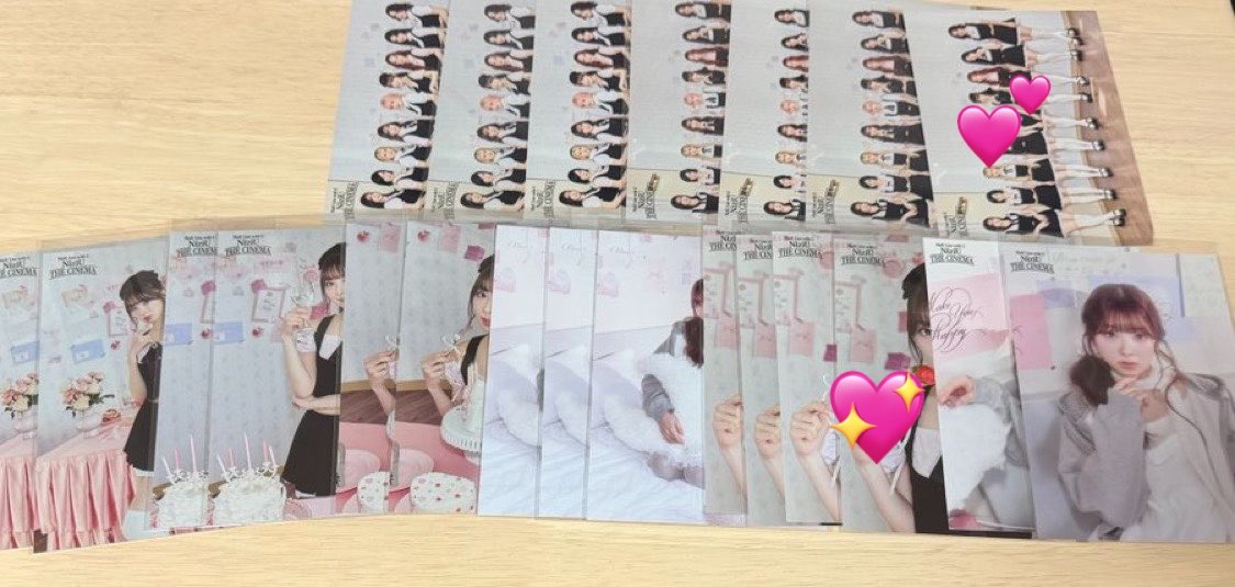 ao080512's tweet photo. @miirio_berry_81 @pyonpyo86279022 お声がけ失礼致します。
💖3枚、💕１枚　買取は可能でしょうか？ https://t.co/vxk2mBGfC3