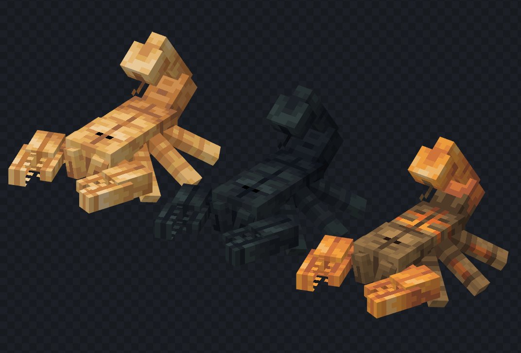 Wardni_ku's tweet photo. Scorpios for @MCModelsNet 🦂

#Minecraft #Blockbench #MCModels #model #lowpoly #pixelart #voxelart #MinecraftCreator https://t.co/zcfm9J9aDu