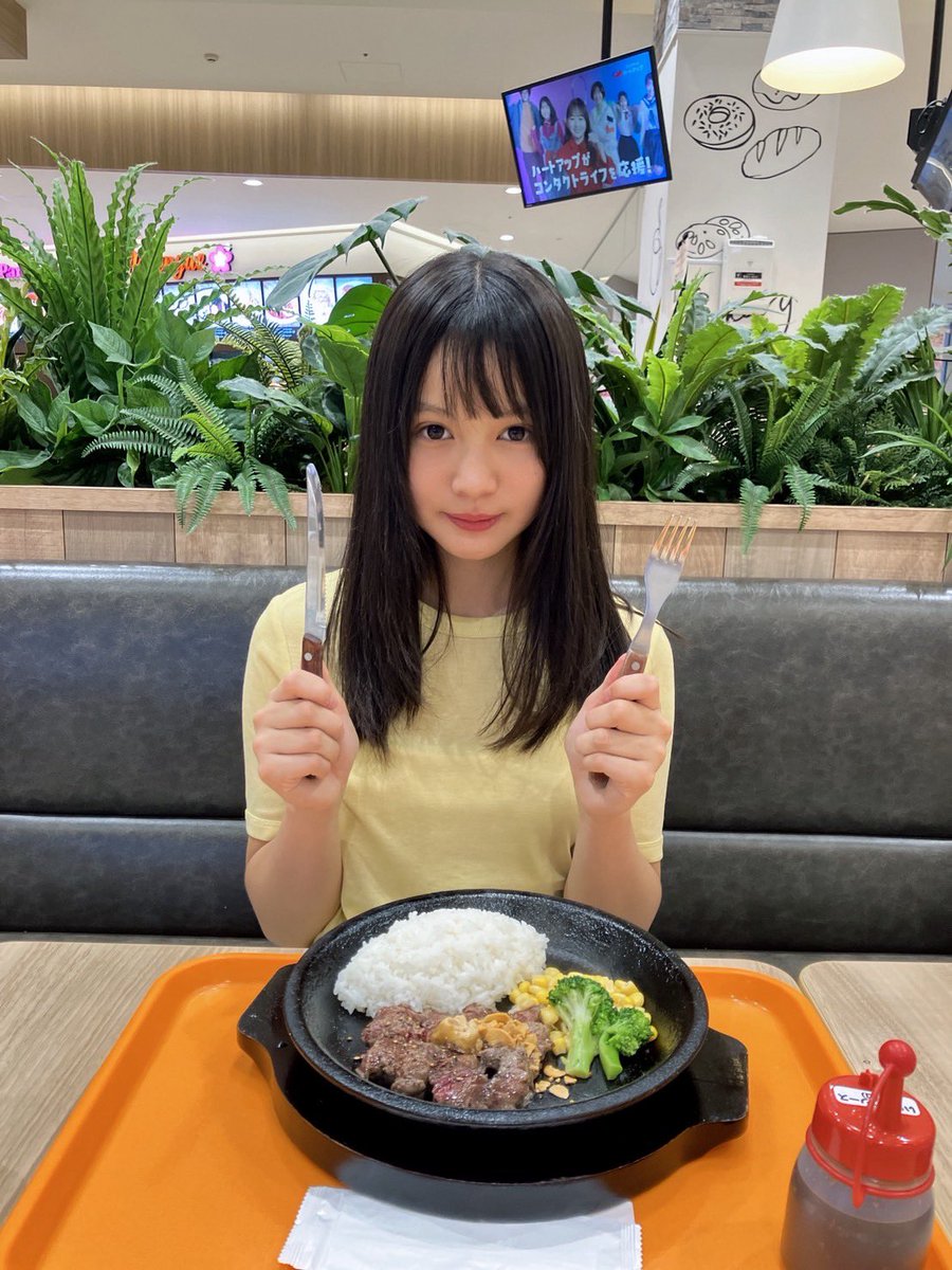 お肉🍖🍗 テストは完璧かなぁー🤔💦 #聖生さや #CHiCK #アイドル