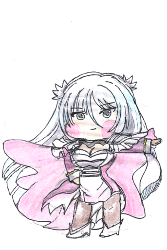 Crono_Kuronosu's tweet photo. アイコンだけでは物足りずもちほっぺ風立ち絵も勢いで描いてみました！ペンタスとサザンクロスになります♪
過去にギンランも描いていたのでそちらも上げておきます！(*´▽｀*)
#花騎士 #フラワーナイトガール https://t.co/mnkklFgZaV