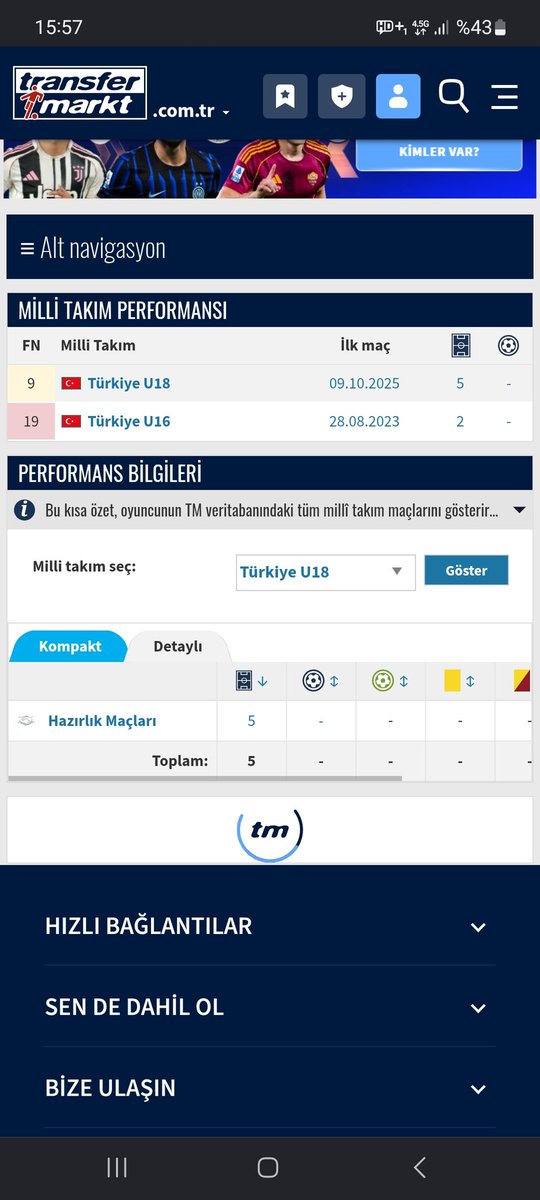ydinyl's tweet photo. @luetv_online bir kas yığını ama 18 yaşında daha maçı yok.. genç milli takım performansı da üzücü.. kaybolup gider.. https://t.co/rWLpGV2eec