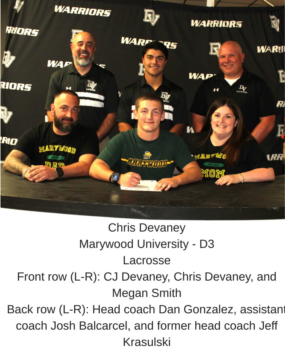 DVSD_Warriors's tweet photo. DVHS proudly recognized its student-athletes who have committed to continuing their academic and athletic careers at the collegiate level. Their dedication, perseverance, and hard work have led them to this exciting milestone, and we couldn't be prouder of their accomplishments. https://t.co/KWrR3SJ6At