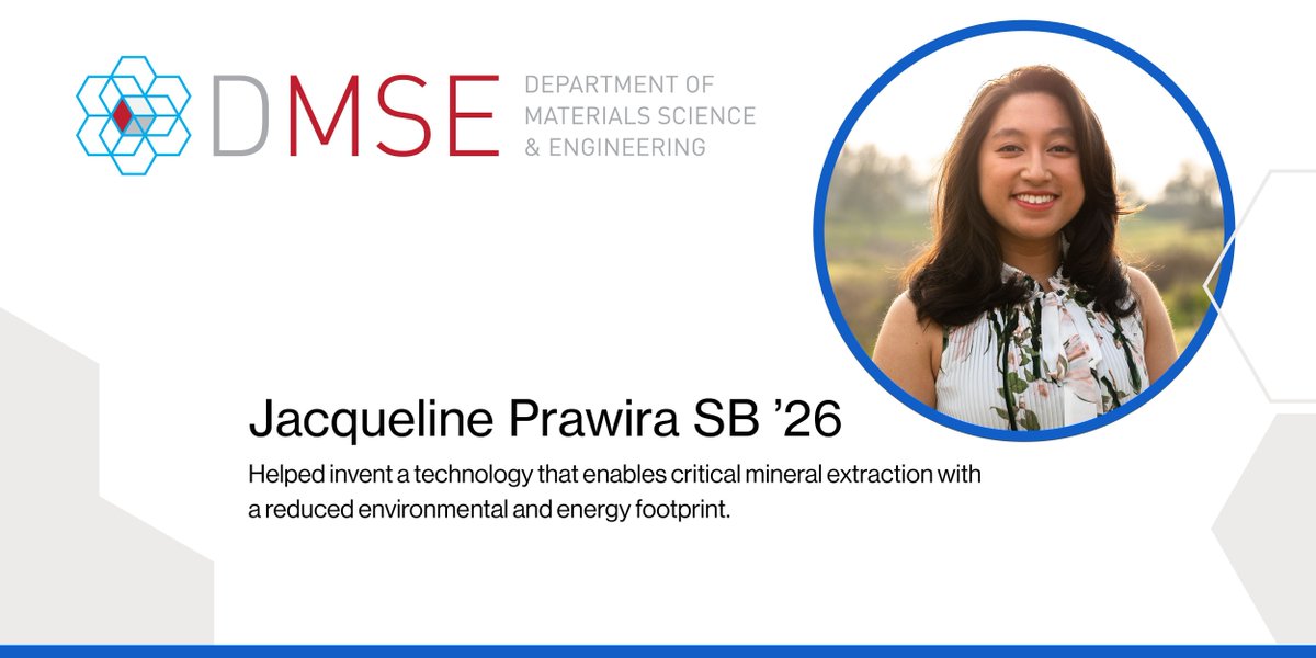 mit_dmse's tweet photo. A closer look at the DMSE Class of 2026. https://t.co/MIX5L6P72o