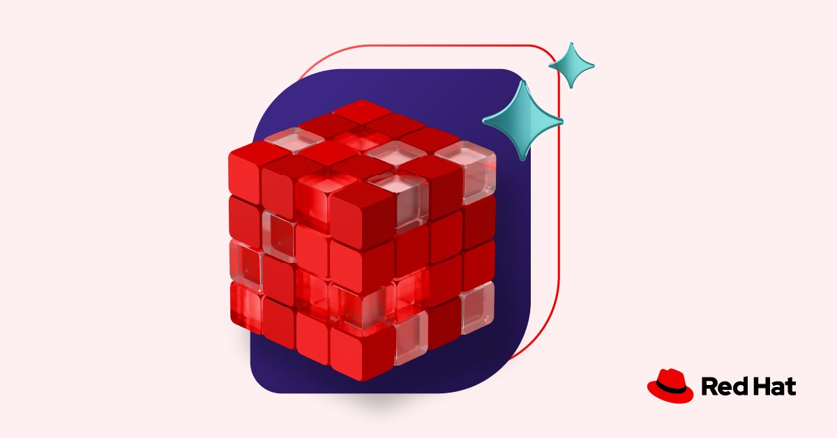 RedHat's tweet photo. How do you scale internal operations efficiently? @MikeFerris shares why we treat our abstract business processes like a codebase by applying software engineering rigors to operations with AI: https://t.co/3X6EMIpIl4 https://t.co/wAW38eCWzA