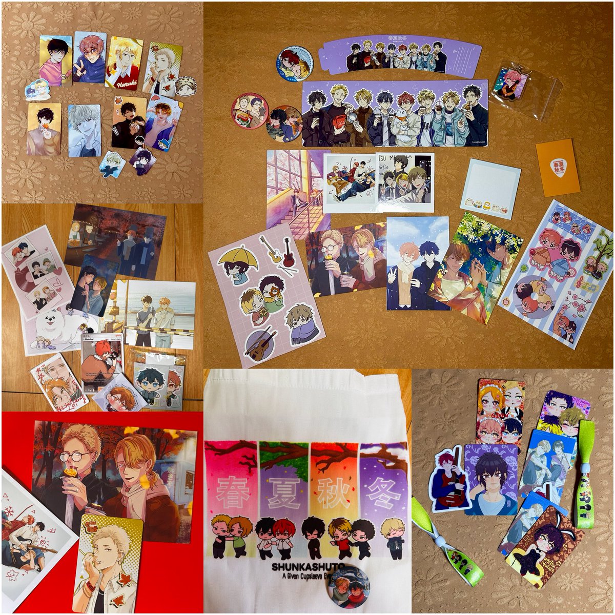 springhrki's tweet photo. I was finally able to sort the merch &amp; kit from @givenphcse  and everything is so well-made and carefully thought of. Thank you to all the artists and the team who made this all happen! Super sulit yung kit with all these inclusions. Thanks also for the freebies!

#ShunkashutoCSE https://t.co/Wg7tCZggMI