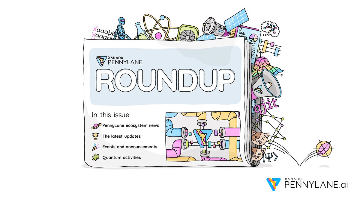 Extra, extra, read all about it! 📣

PennyLane is launching a brand-new newsletter on June 15th!

Think of it as your round up of all the latest in open-source 