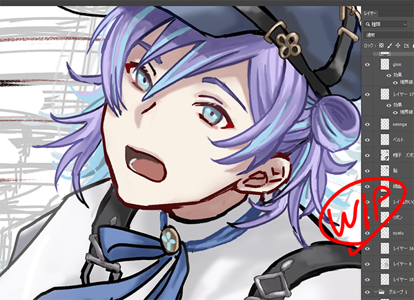 aya_NH's tweet photo. WIP https://t.co/s2JGDjbrsj