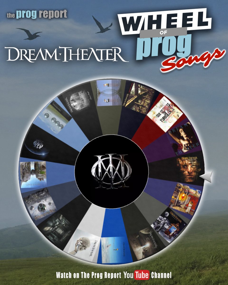 theprogreport's tweet photo. New Wheel of Prog Songs choosing the best songs from the amazing Dream Theater catalog. The challenge is only picking one song per album.  Premiering today at 10am est/3pm UK on the Prog Report YouTube channel.  https://t.co/zpqDZpkhRD https://t.co/kiEL73h278