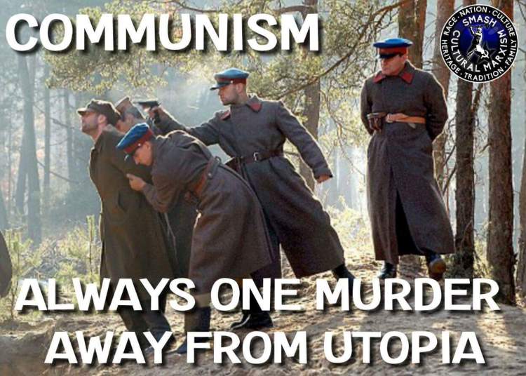 HeroGamerLP1's tweet photo. To cowardly mask yourself while wearing a CCCP shirt during a demo is the crowning glory of embarrassment. You are using Western prosperity and freedom to demonstrate to celebrate a brutal dictatorship that would have put you first on the wall for your masquerade. A walking contradiction in a red T-shirt."