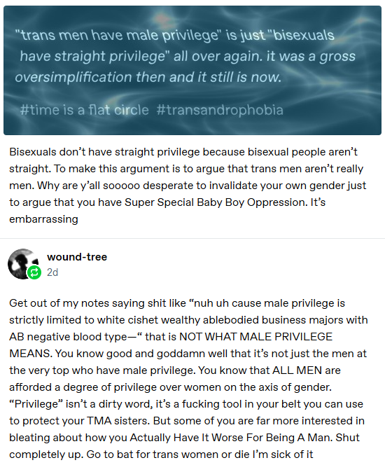 cinnamonmaxxing's tweet photo. rare good take on tumblr https://t.co/mc80k49PQg