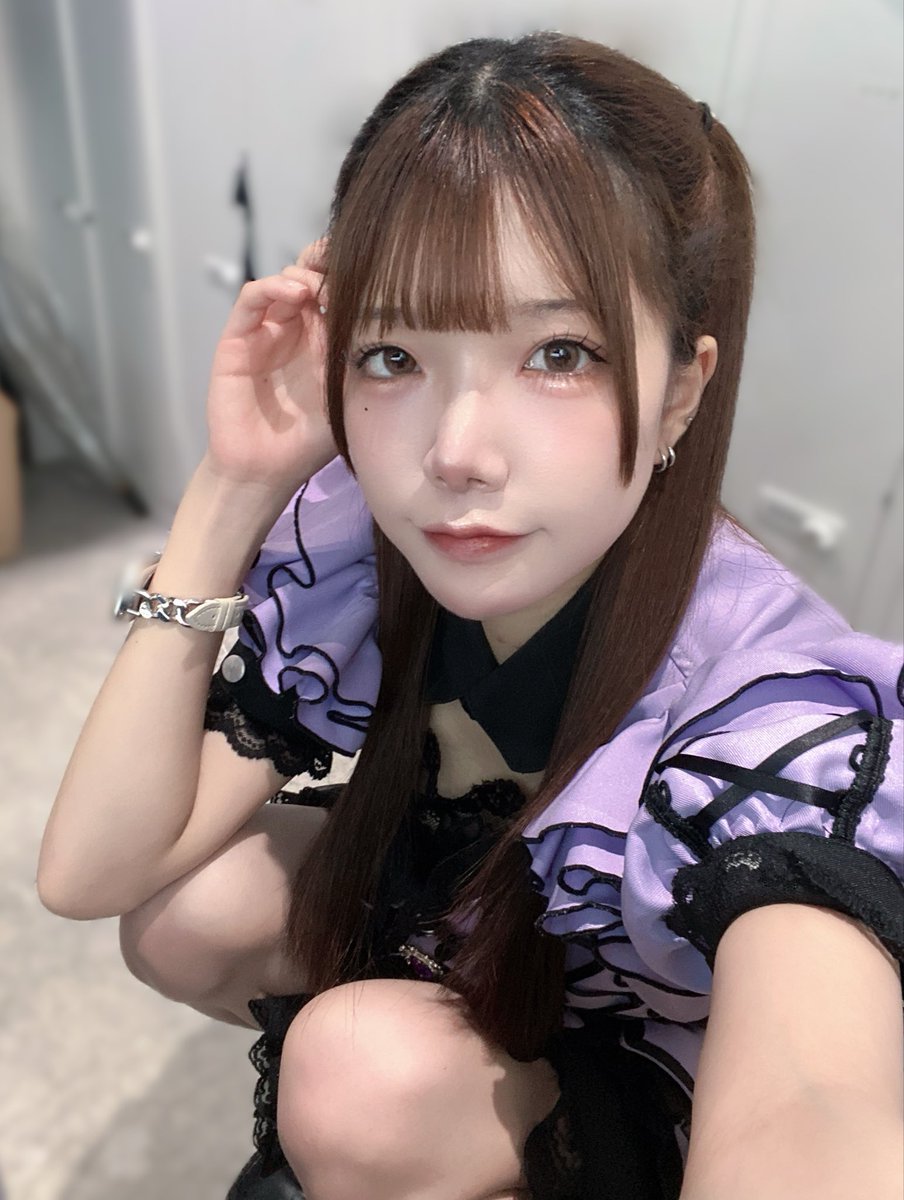 Felis_hamu's tweet photo. しゅ！たまには紫着てみた💜 https://t.co/1UxjaBkbsl