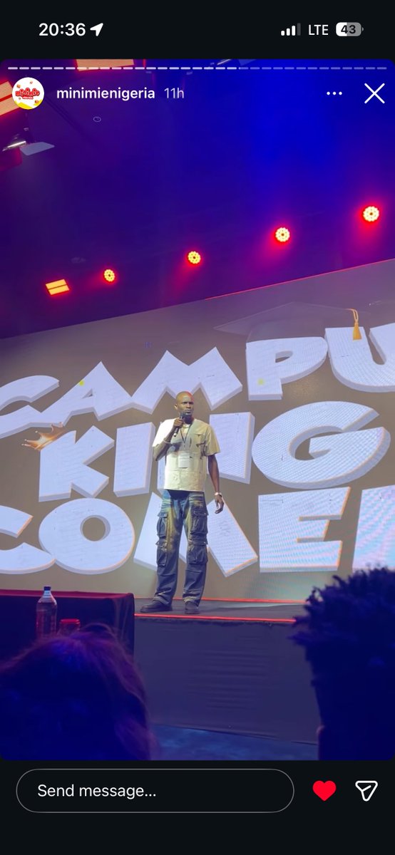 femijohnsons's tweet photo. THE BEAST HAS BEEN UNLEASHED! 🦁🏆🔥

Words fail me! I emerged as the 1st Runner-Up once again! 🙏🏾🏆  at the Grand Finale of the MINIMIE CAMPUS KING OF COMEDY COMPETITION, competing against 14 of the absolute best champions drawn from 5 different states and institutions across NG https://t.co/mvgOgmZN4C