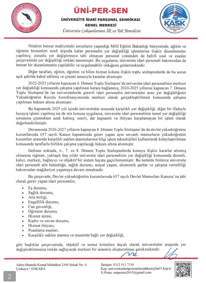 ibrahimguzeluni's tweet photo. Üniversite idari personelinin tayin sorununun çözümü için son üç toplu sözleşmede karar alınıp doğru düzgün hiçbir işlem yapılmaması üzerine bir yandan alanda mücadelemizi sürdürürken, diğer yandan da yazılı taleplerimizi Cumhurbaşkanlığı, Çalışma ve Sosyal Güvenlik Bakanlığı ile Yükseköğretim Kuruluna ileterek bürokratik yolları da sonuna kadar aşındırıyoruz. 
Biz bu sorunu çözeceğiz. 
@unipersen @tcbestepe @csgbakanligi @YuksekogretimK @RTErdogan @isikhanvedat @erolozvar @batikanaksoy