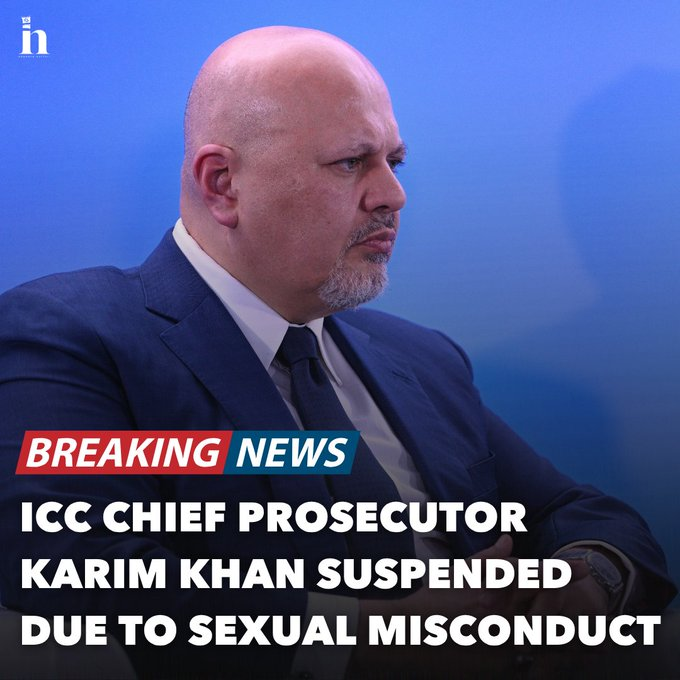 2021m2021's tweet photo. O ti pujsek.
Haaški tožilec v primeru Izrael Karim Kahn je obtožen, da je v svoji pisarni otipaval podrejeno po intimnih predelih. 
Njegov brat Imran Khan, britanski politik, je bil leta 2008 prav tako obsojen zaradi posilstva 15-letnika. https://t.co/i1pdBNxvSi