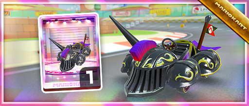 mariokarttourEN's tweet photo. Mario (Samurai) and the Warrior Wagon, Silver Warrior Wagon, and Black Shielded Speedster karts are in the Spotlight Shop for the first half of the tour! #MarioKartTour https://t.co/epfKqSf57p