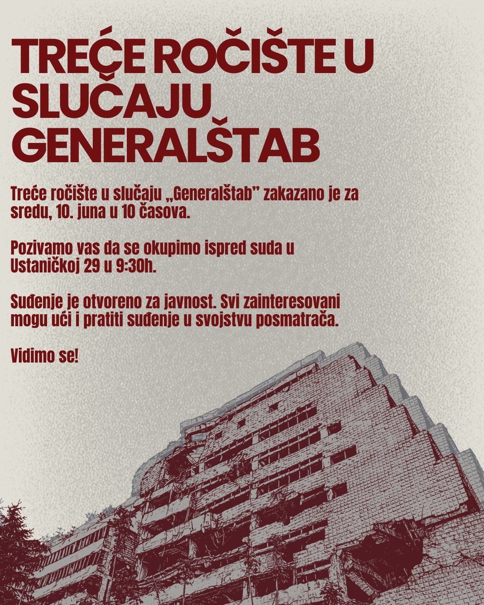 studentblokade's tweet photo. Сви смо ми сведоци!

Видимо се у среду у 10 часова!❤️ https://t.co/nesTd5iTN9