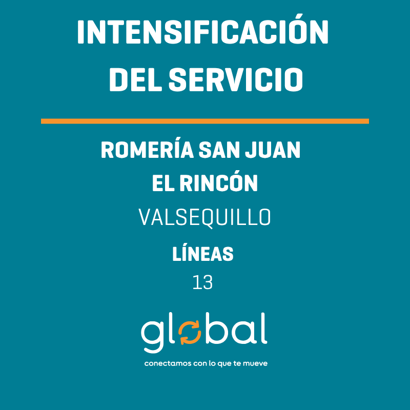 guaguasglobal's tweet photo. ℹ️ Intensificamos el servicio de la línea 13 para la Romería de San Juan, El Rincón en Valsequillo. Ver toda la información en el siguiente link: https://t.co/grh8Oz2XvU
#GuaguasGlobal #TransportePublico #Valsequillo @valsequillogc https://t.co/fPV7ioddiA