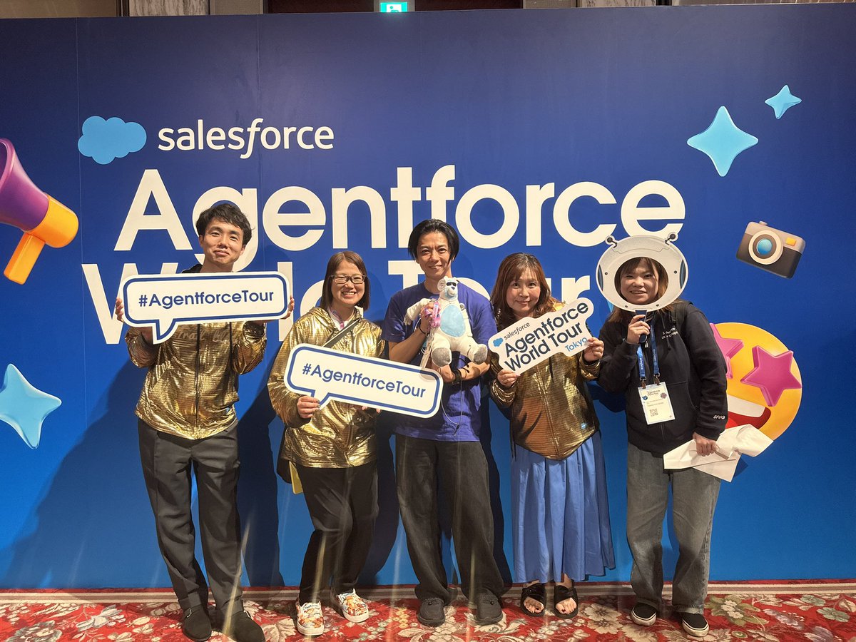 shunkosa's tweet photo. #AgentforceTour @sho7650 https://t.co/ommVNEQCjW