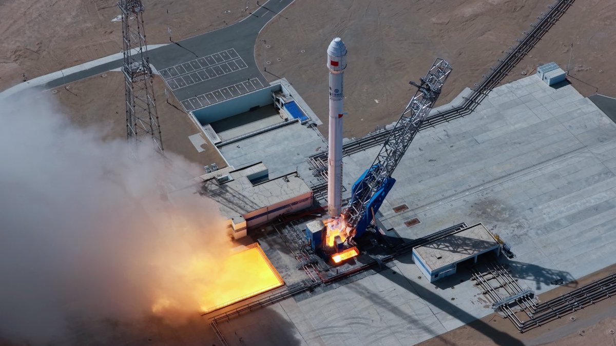 LandSpace_Tech's tweet photo. MISSION SUCCESS | ZhuQue-2E Y6 Launch Vehicle Achieved Full Mission Success

On June 9, 2026, 04:23 p.m. (UTC+8), the ZhuQue-2E (ZQ-2E) Y6 launch vehicle successfully lift-off from LandSpace Launch Complex in Dongfeng Commercial Space Innovation Pilot Zone. The vehicle completed all planned flight tasks, successfully delivered the Shanghai Spacesail Technologies SPACESAIL DTC 01 satellite and the China Mobile Communications Group CMCC-02 satellite into their designated orbits, achieving full mission success.