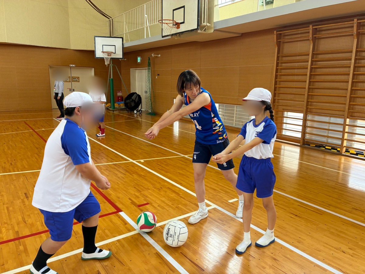 💙アローズ活動報告💙 6月5日（金）、『学校夢づくり＋』交流事業にご