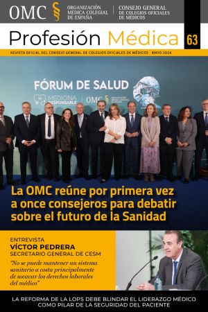 OMC_Esp's tweet photo. Ya está disponible on-line el último número de la revista "Profesión Médica" en la que se aborda:

🟧Estatuto Marco
🟧La influencia de la OMC en Europa y el Mundo
🟧El PAIME
🟧Agresiones
🟧Campaña contra la desinformación en salud
🟧Ética y Deontología
🟧Entrevista con la Pdta de la Comisión de Sanidad del Senado

.... y muchos más temas....

Puedes acceder a ella en este enlace https://t.co/5TjULo7JL9 #profesiónmédica
#médicos #OMC #Medicina