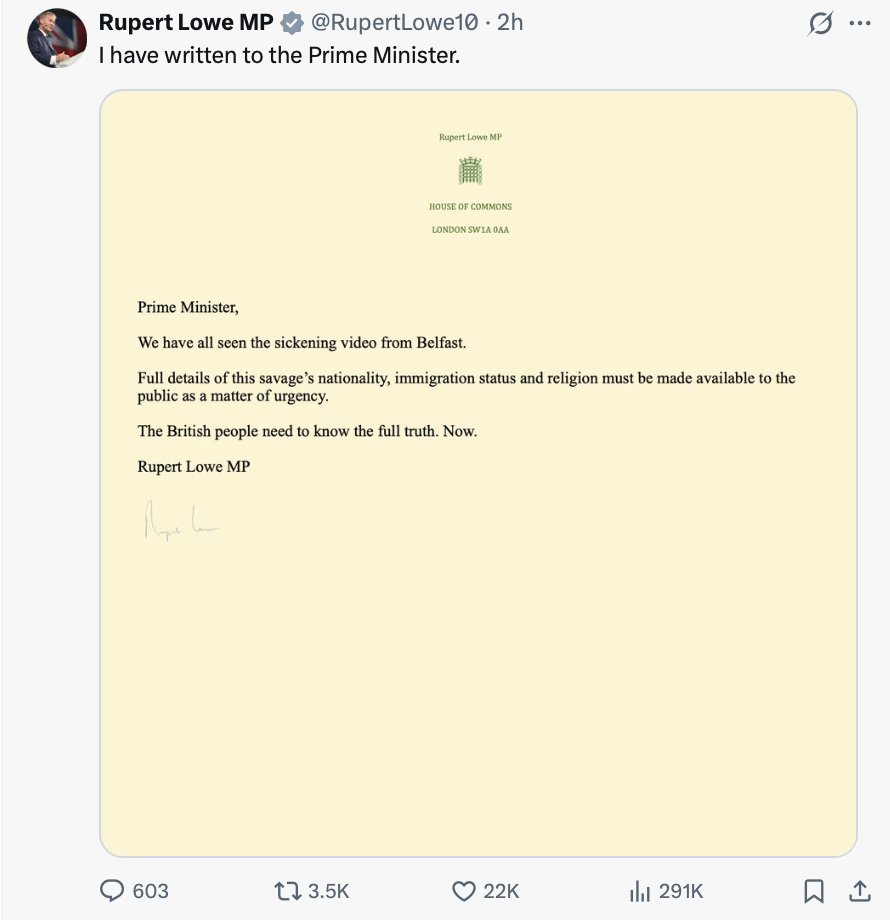 DarrenDonaldson's tweet photo. @Keir_Starmer Now answer the letter from @RupertLowe10 https://t.co/miwqJMbaIF