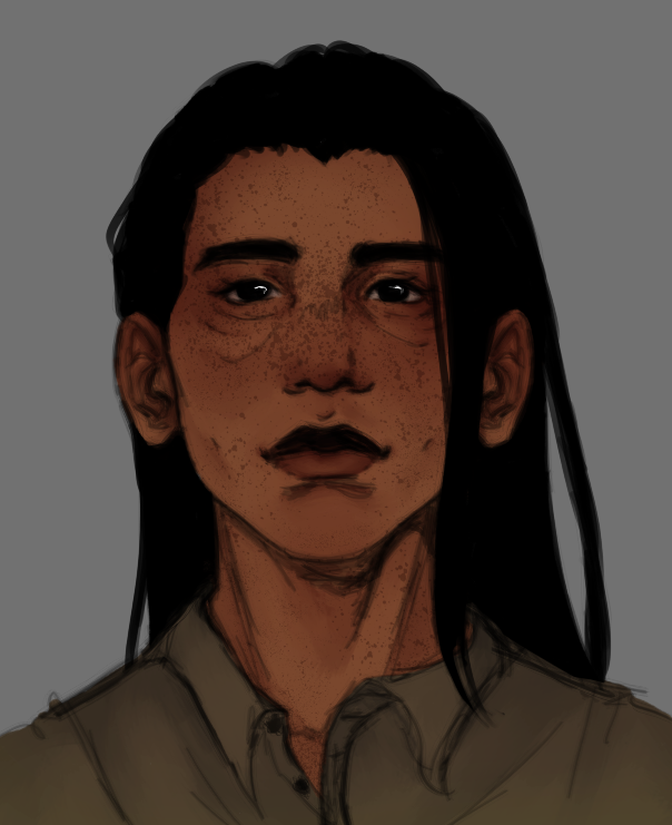 nygmawhimsy's tweet photo. I'm still fixing Katniss' and Gale's designs but hey I have very simple Burdock and Peeta portraits (help) https://t.co/VUMjyF6Vji