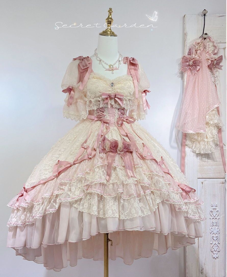 epetice's tweet photo. ✨即納入荷✨
Diane Rose ワンピース【咩耶】 

ハイウエスト薔薇の花嫁ドレス🌹
・グリーン×ピンク
・パープル
・ピンク
・サックス
4カラーの即納在庫が入荷いたしました♪
お揃いのヘッドドレスや手袖もございます！ https://t.co/NJPu5NqeAB