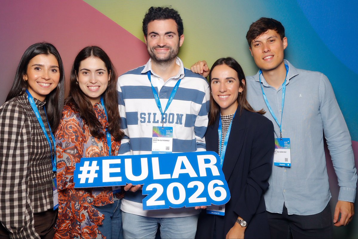 ReumaValdecilla's tweet photo. 🔚 Decimos adiós a #EULAR2026 y seguimos trabajando para #EULAR2027 📚

Nos vemos en Berlín! 🇩🇪 https://t.co/xf3Hk1TCW1