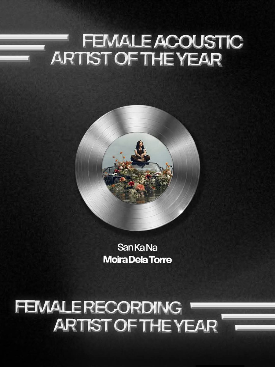 moistats's tweet photo. "Our republic stars keep on making us proud ⭐️ congrats for being nominated for the pmpc star awards for music!"

🔗https://t.co/lhiMpUjifa

Congratulations once again, Moira Dela Torre! 💐✨ https://t.co/rlKDDAgGGx