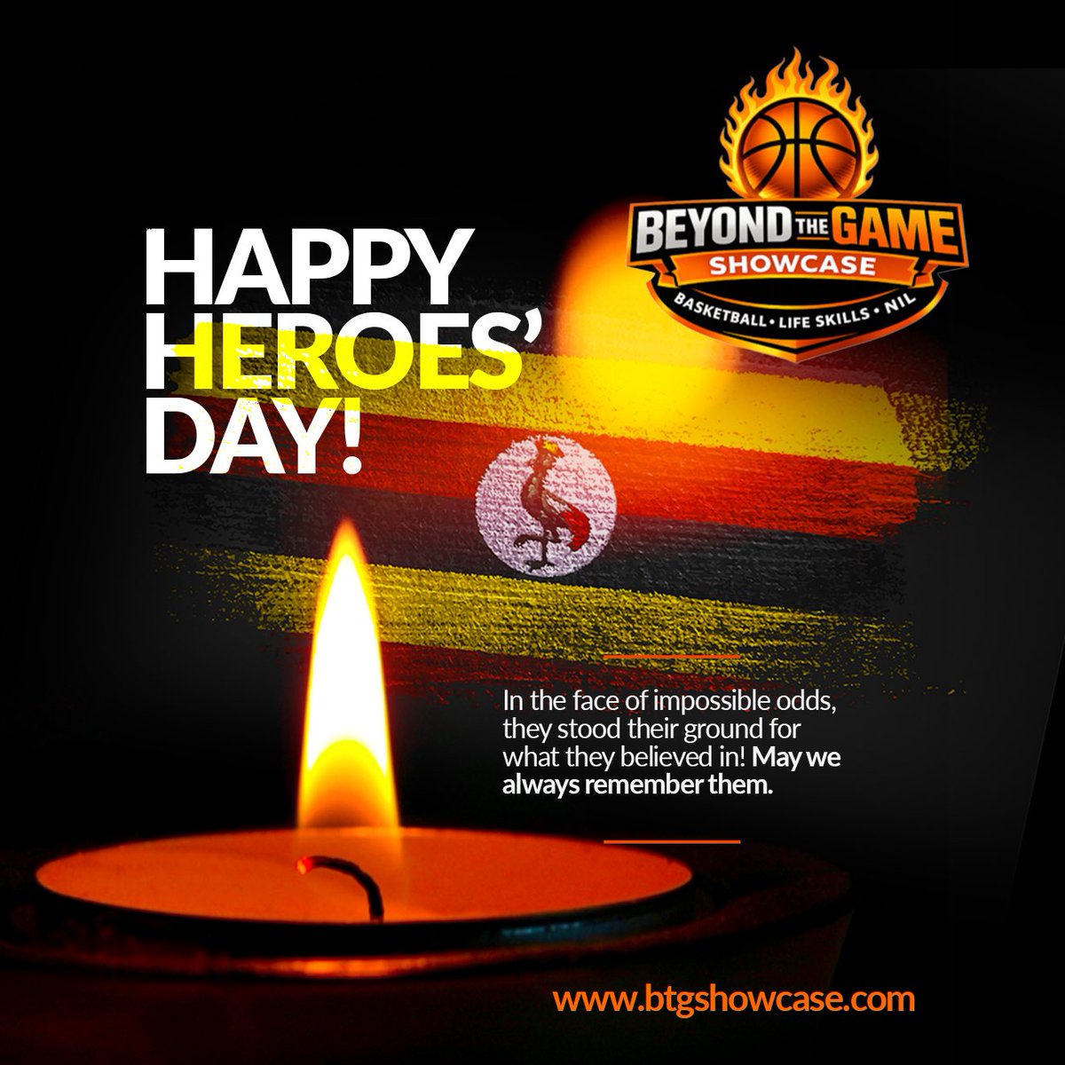 BTGSportsGroup's tweet photo. Happy Heroes’ Day!

In the face of impossible odds, they stood their ground for what they believed in. May we always remember them. https://t.co/NC4C0ialZ6