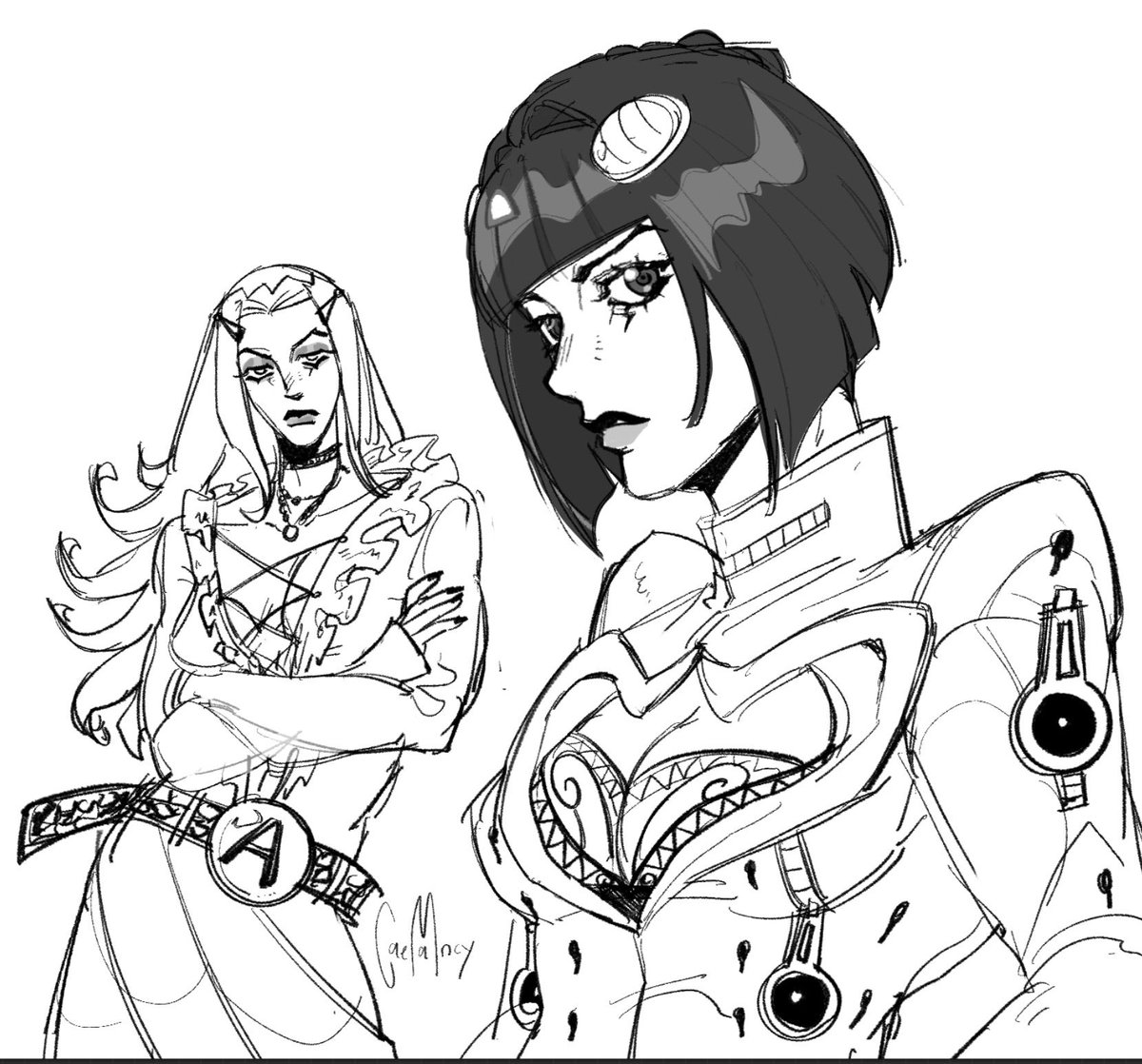 CAEmancy's tweet photo. messy doodle 👀💧
#jjba #jjbafanart #bruabba https://t.co/V81YmSoaTV