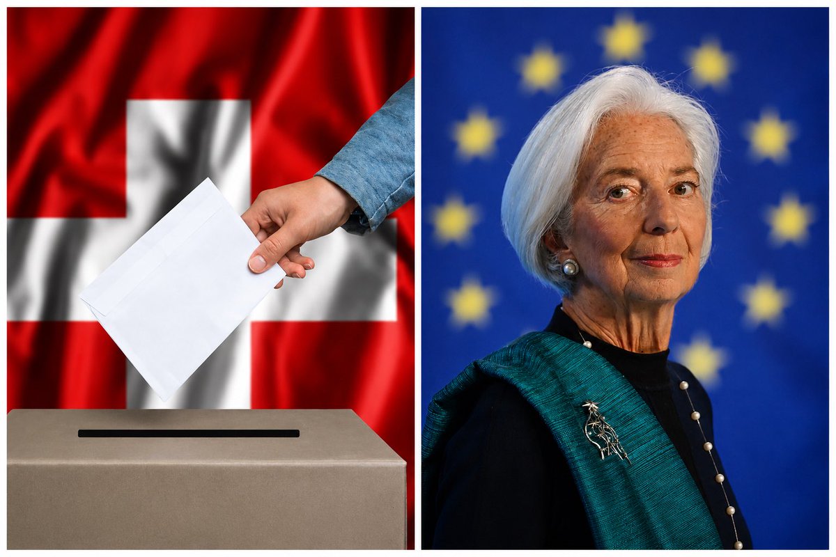SteviesQuotes's tweet photo. Ondertussen in Zwitserland 🇨🇭. 

Het volk riep: “cash moet grondwettelijk beschermd blijven. Contant geld mag niet zomaar uit het systeem verdwijnen.” 

En het Volk kreeg wat het wou! 
Daar moeten wij — binnen de EU — ons allen aan spiegelen, en snel!

Op 8 maart 2026 — om precies te zijn — heeft Zwitserland gestemd over cash, met name het belang van ‘dat het behoud van Zwitserse munten en bankbiljetten in de grondwet verankerd blijft’. 

Het voorstel werd goedgekeurd met ongeveer 73% steun.

Ok, Zwitserland valt wel buiten de EU, is geen lid van de Europese Unie noch eurozone. Het valt ook niet onder het monetair beleid van de Europese Centrale Bank.

Desalniettemin een heel krachtig voorbeeld van hoe belangrijk directe democratie werkt. Burgers die via referenda en volksinitiatieven mee beslissen over grondwet, wetten en grote politieke keuzes.

Daar moeten we heen. 
Niet naar verdere totalitaire monetaire verkramping en vrijheidsbeperking. 

Wel naar herstel van macht, belang van autonomie over waarde en bezit, vrijheid gedragen en geopperd door het collectief, niet door onverkozenen, wereldvreemden en machtsmisbruikers zoals Lagarde.