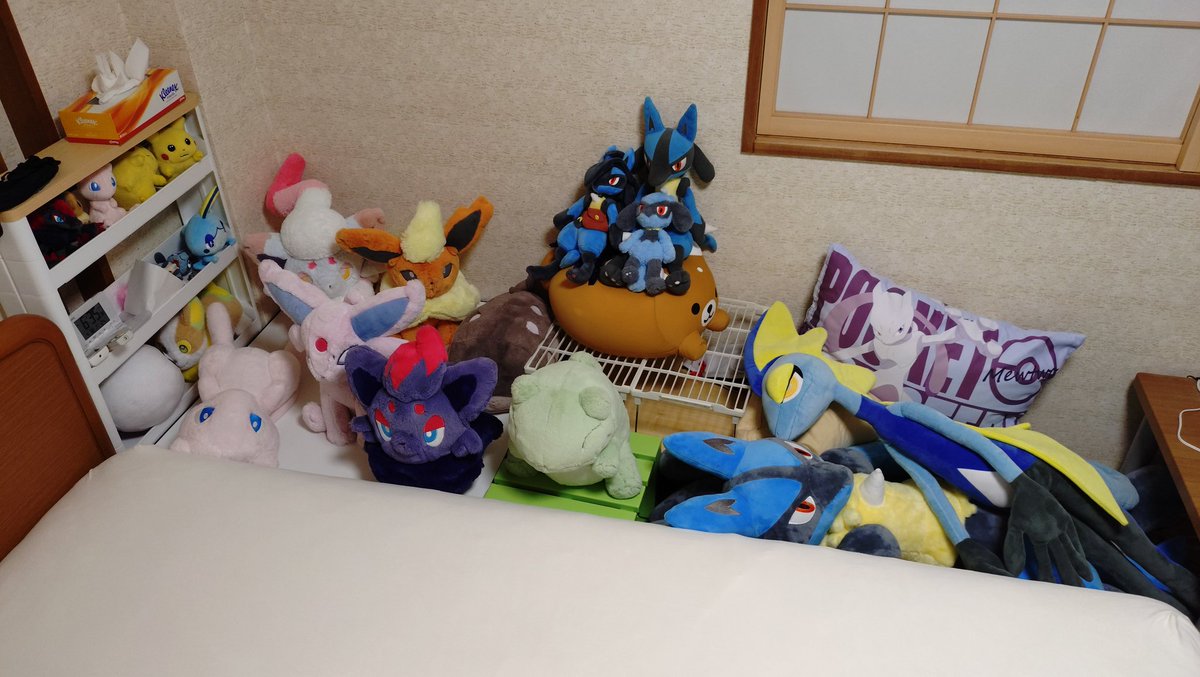LuuMew's tweet photo. ぬいぬいブースを作りました https://t.co/LrVdXvh0fL