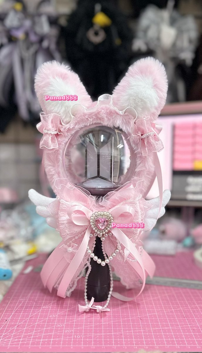 โบว์ติดแท่งไฟBTS💜ทำทุกวงที่มีแท่งไฟ tweet media
