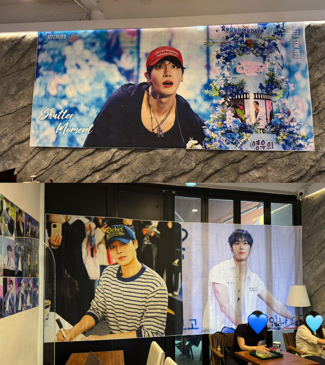 reallylikechoo's tweet photo. 영우 사진으로 가득 채워진 공간이었어요💙
공간도, 특전도 정말 예쁘고 정성 가득하게 준비되어 있어서 감탄했어요
이렇게까지 세심하게 준비해 주셔서 정말 감사해요
고생 많으셨습니다💙

#추여우
#셔터모먼트_추영우생일카페
#찰나_그속에머문너의시간 https://t.co/DCQ9VRpfRt