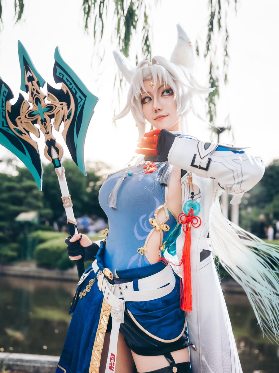 ponkotu_nichi's tweet photo. コスプレ / cos
崩壊:スターレイル / 飛霄

｢憂いなし、悔いなし、敵なしよ！｣

#HonkaiStarRail #Feixiao https://t.co/QD8o5iycS2