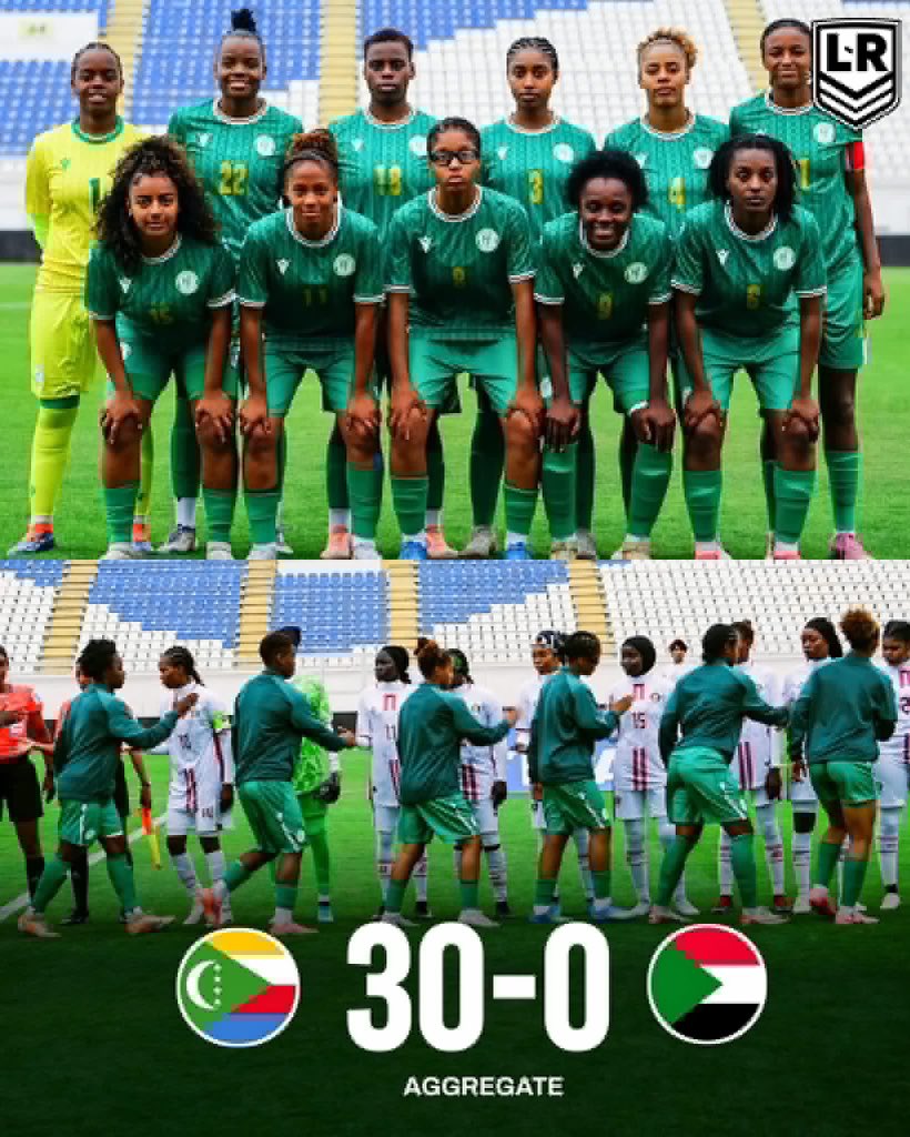 _olamidebakare's tweet photo. Comoros, abeg relax! ๐๐
Comoros just finished Sudan 30-0 like say na Under-8 match. Small island team with their green jerseys๐ฉ
No worry superfalcons go beat una wotowoto for this coming Olympics qualifiers
#SuperFalcons #OlympicQualifiers #EasyWorkโโโโโโโโโโโโโโโโโโโโโโโโโโโโโโโโโโโโโโโโโโโโโโโโโโ #comoros