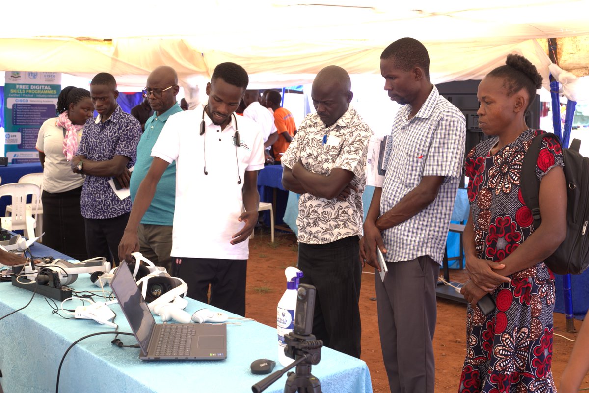 UICTug's tweet photo. #HappeningNow | UICT and @KampalaCDI are showcasing innovation in education and digital skills development at the 14th Eastern Region @newsUMA Trade Fair in Mbale. Visitors are engaging with cutting-edge solutions, training opportunities and transformative innovations shaping the future of learning and work in Uganda.
#InnovationInEducation #DigitalTransformation