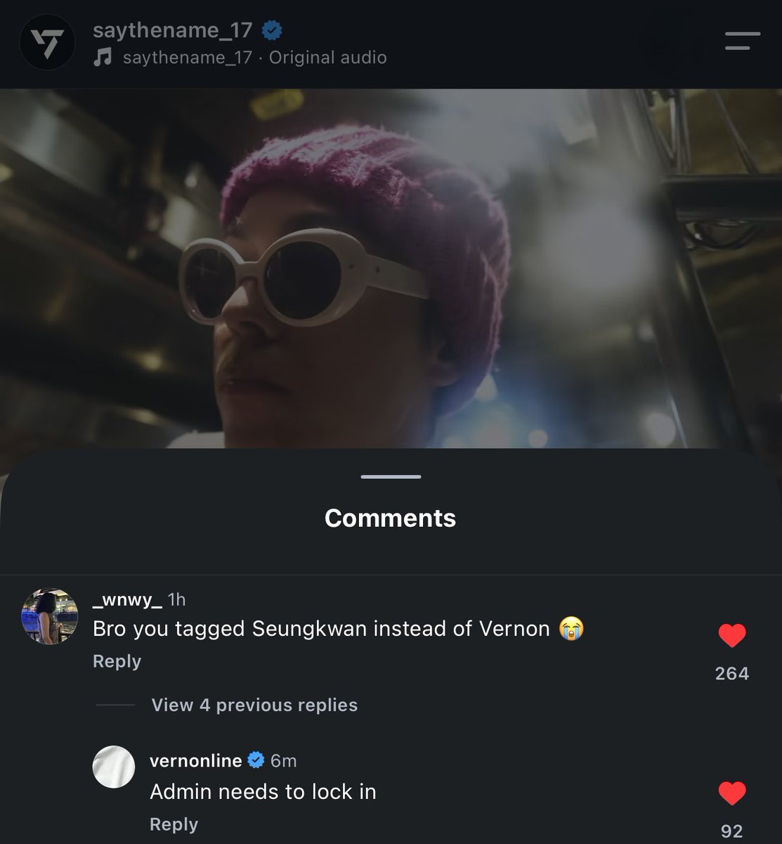 cheolhanglazer's tweet photo. IM CRYING I love vernon 😭 https://t.co/CJz8mUxwAw