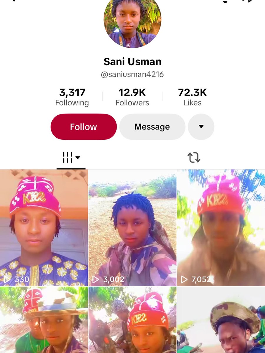 PROFESS0R1990's tweet photo. Bandit celebrity, he even gets account ,if I talk wetin dey my mind Nigeria go scatter tomorrow 😔😔 https://t.co/rmPLcVhHKW