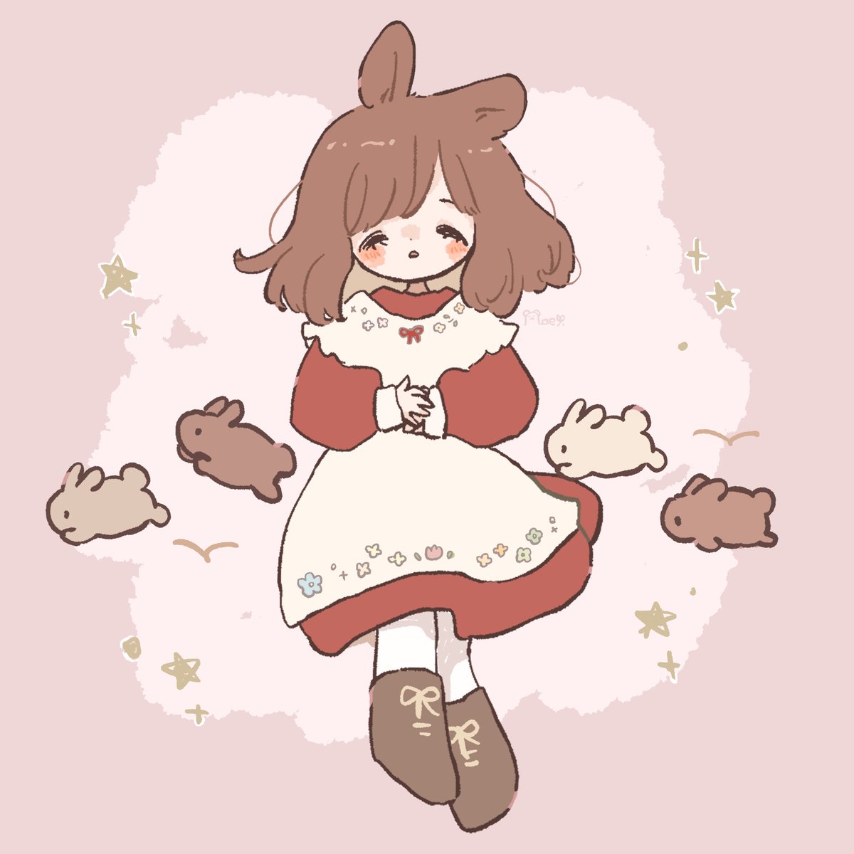 nae_pot's tweet photo. ねむるうさぎ🐰🌜 https://t.co/ODRoyLX7MH