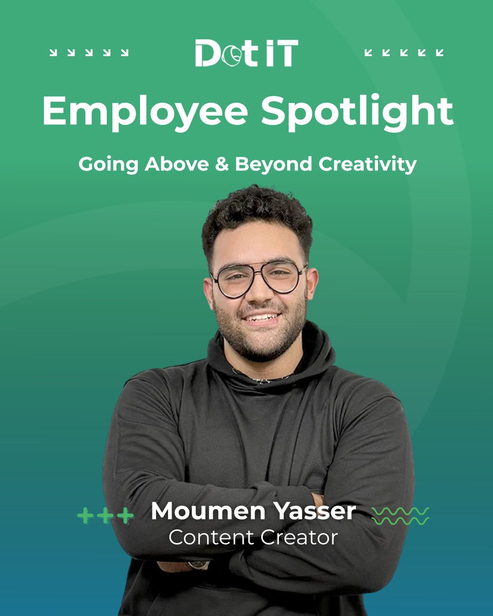 Dotit1's tweet photo. ‌Recognizing Moumen Yasser this month for going above and beyond!

Moumen's creative spark and tireless effort as our #ContentCreator keep this team moving forward. We truly value the dedication brought to every project. Keep up the amazing work!

#DotIT  #seo #seostrategy https://t.co/VYtTOwujAX