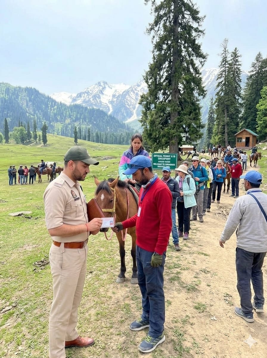 Gbl_Police's tweet photo. an innovative #QRCode-based #DigitalPlatform for #Registration and verification of service providers #Operating in #Sonamarg and along the #BaltalAxis of the #Yatra.
(2/2)
@Dhama_IPS https://t.co/mZE48jVoOq