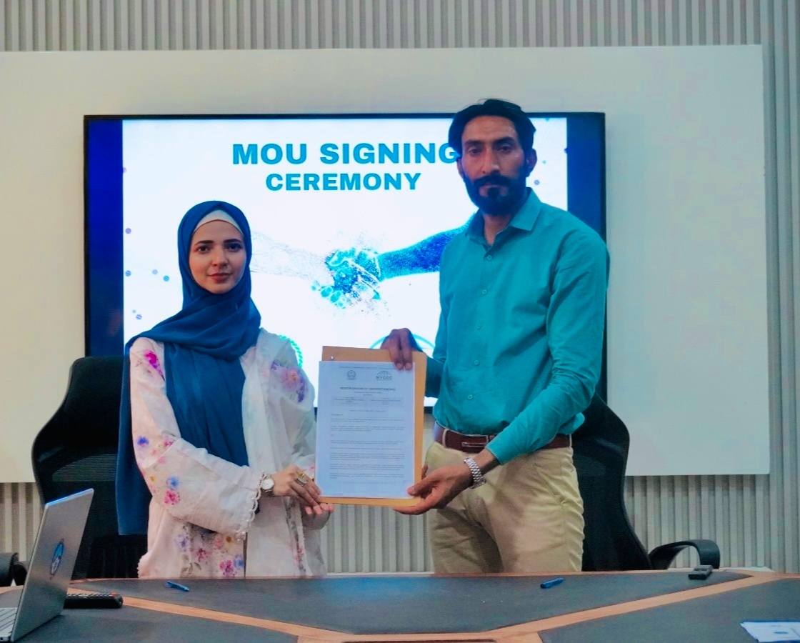 NYCCC_PK's tweet photo. Balochistan: MOU--NYCCC x CEWS

Native Youth Club for Climate Change (NYCCC) is pleased to announce the signing of a Memorandum of Understanding (MoU) with Chiragh Educational Welfare Society (CEWS), Balochistan.

#MoUSigning #Partnership #Sustainability #Innovation #NYCCC #CEWS https://t.co/bqj881Lwg3