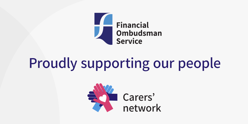 financialombuds's tweet photo. This week, our employee-led Carers’ network held a range of activities including a session with @DementiaUK, our new charity partner, sharing advice for caring for people with Dementia.

A special thanks to our carers network for organising a range of informative sessions. https://t.co/ZRyVbss7e2