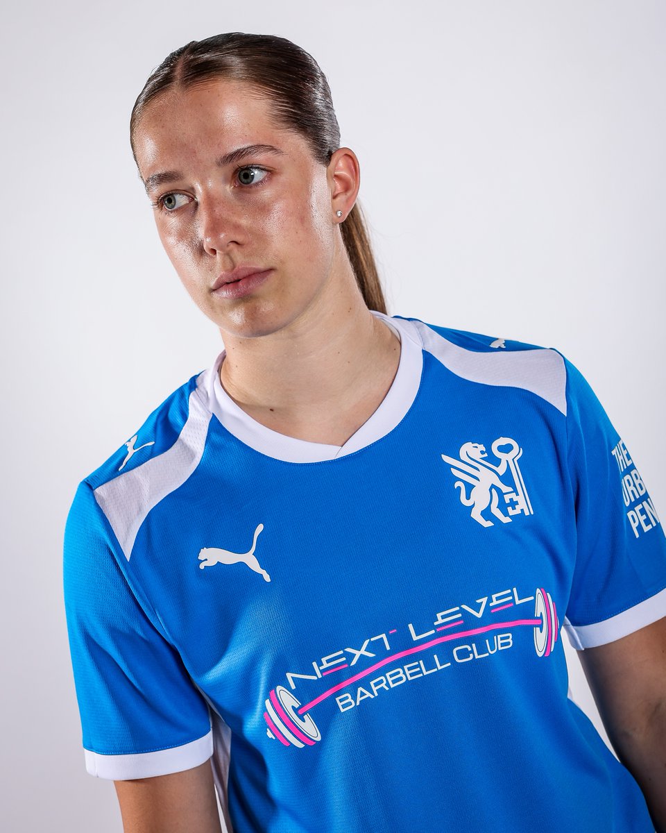 theposh's tweet photo. The New Era 💙

Shop our 2026/27 Replica Home Shirt, in-store and online now!

#pufc