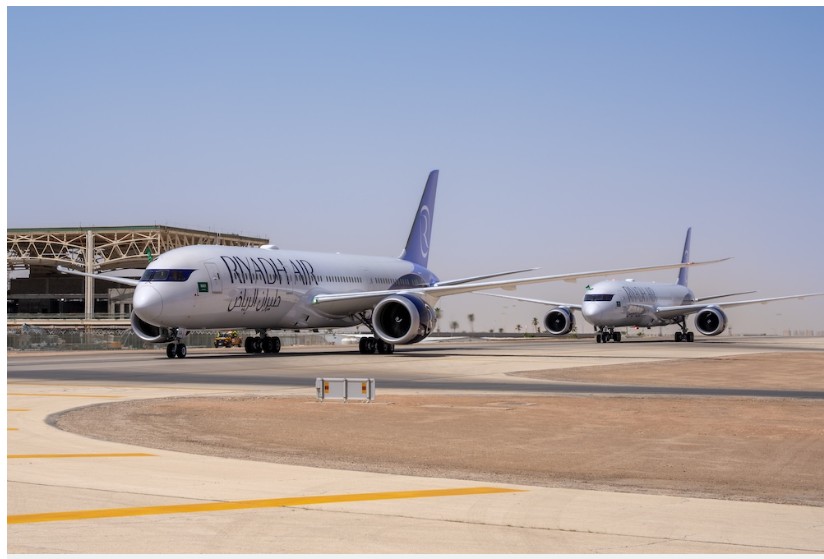 MIDASAviation's tweet photo. Saudi Arabian start-up carrier @RiyadhAir is to open another UK service, to the city of Manchester, following the delivery of its first two Boeing 787-9s.
Full story: https://t.co/yCaOMUAaSy https://t.co/46rrv2WOJS