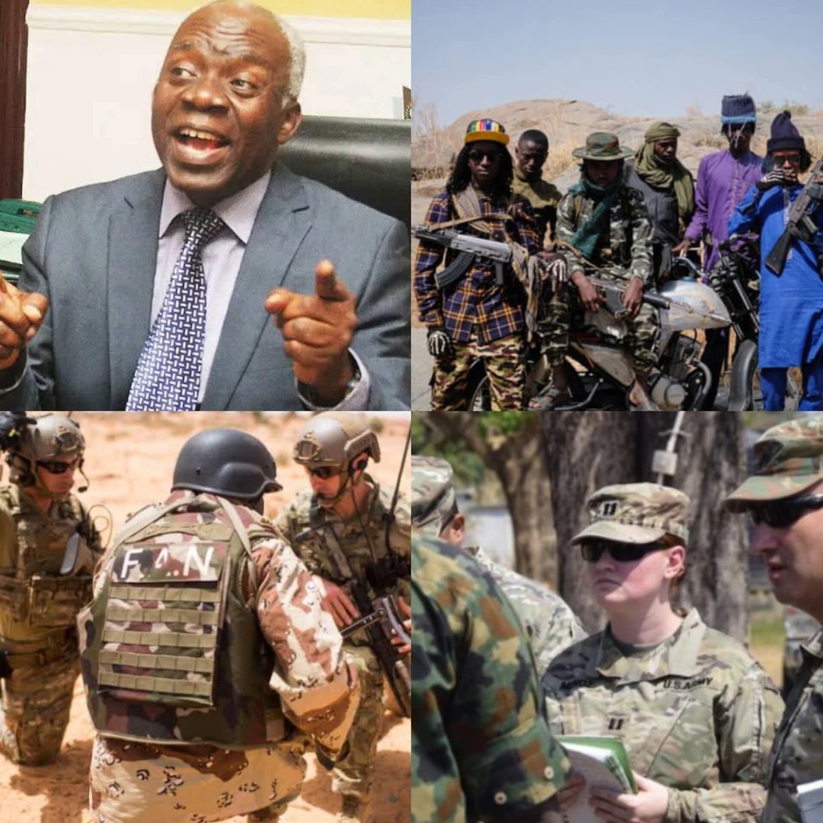 Verydakman_'s tweet photo. 🚨BREAKING: Falana Recounts How U.S. Forces Rescued Abducted American From Sokoto Forest in 2020

Senior Advocate of Nigeria, Femi Falana, has recalled the 2020 rescue of American citizen Philip Walton, describing it as an example of intelligence-driven security operations.

Speaking in a video shared by TVC, Falana explained that Walton was kidnapped in neighbouring Niger Republic and later moved to a forest in Sokoto State, Nigeria. According to him, U.S. authorities used surveillance drones to track and pinpoint the kidnappers' exact location.

Falana further claimed that when American special forces arrived at the scene, they deployed a substance that reportedly caused both the abductors and captives to fall asleep. The troops then carried out the rescue operation, secured Walton's release, and neutralized the kidnappers.

Reflecting on the incident, Falana argued that Nigeria could benefit from similar technology and tactics in its fight against banditry, saying he believes the United States could assist with such capabilities.