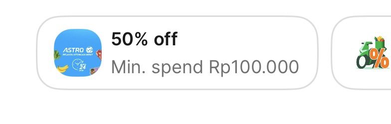 KAMONEGlX's tweet photo. kalo diskon 50% minimal 100rb tp maksimal diskonnya cuma 10rb itu namanya bukan diskon 50% tapi cuma 10%. jangan mislead customer lah @GrabID @astronauts_id https://t.co/Tm9KB2VyQ7